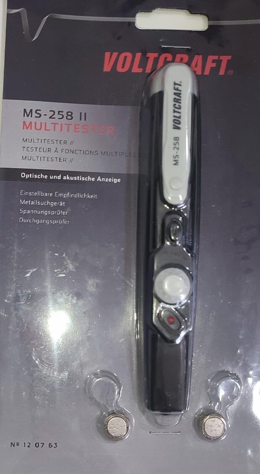 Tester multiplo VOLTCRAFT MS-258 II in Rilevatori di tensione CL Store - Battipaglia, commercioVirtuoso.it