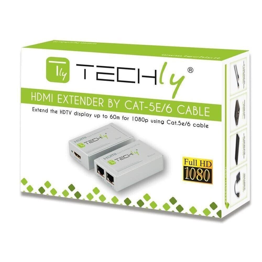 TECHLY Amplificatore HDMI su cavo CAT5/6 100 m in Cavi HDMI CL Store - Battipaglia, commercioVirtuoso.it