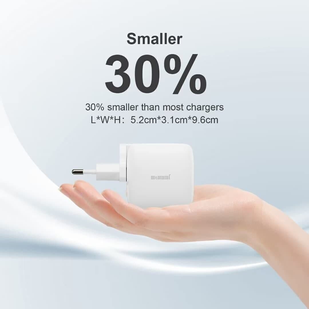 Caricatore memumi 65W USB C & USB A, 3 Porte Alimentatore per MacBook in Caricabatterie da muro CL Store - Battipaglia, commercioVirtuoso.it