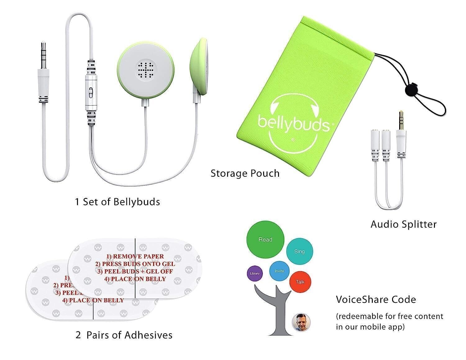 WAVHELLO Cuffie prenatali, Altoparlanti prenatali per gravidanza in Cuffie In-Ear CL Store - Battipaglia, commercioVirtuoso.it