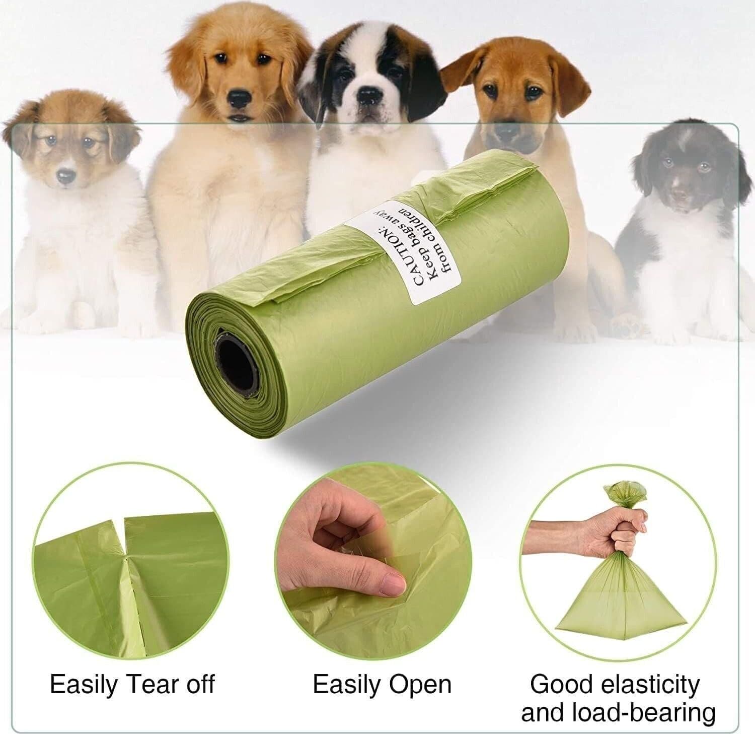 Sacchetto per escrementi di cane OUGED 630 pezzi,42 rotoli di ricarica con 2 dis in Sacchetti CL Store - Battipaglia, commercioVirtuoso.it
