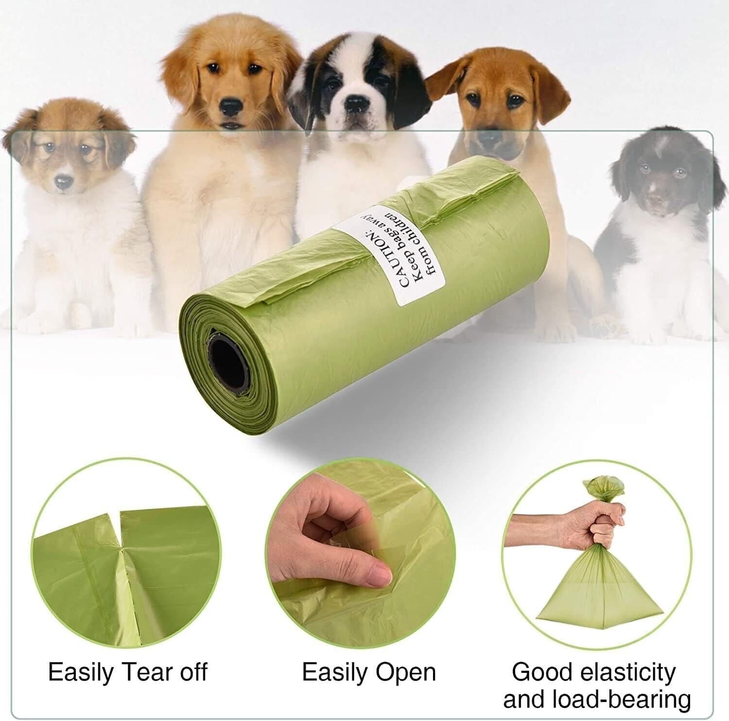 Sacchetto per escrementi di cane OUGED 630 pezzi,42 rotoli di ricarica con 2 dis in Sacchetti CL Store - Battipaglia, commercioVirtuoso.it