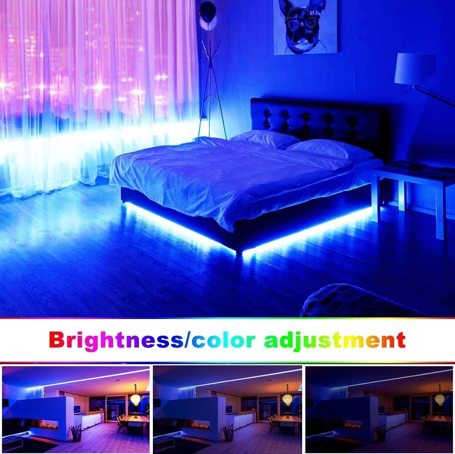 Strisce LED FUPT, (5 m) Strisce luminose intelligenti con telecomando in Nastri LED CL Store - Battipaglia, commercioVirtuoso.it