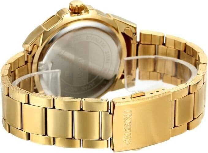 Orologio da uomo Chenxi in acciaio inossidabile tono oro, quarzo giapponese in Orologi da polso CL Store - Battipaglia, commercioVirtuoso.it