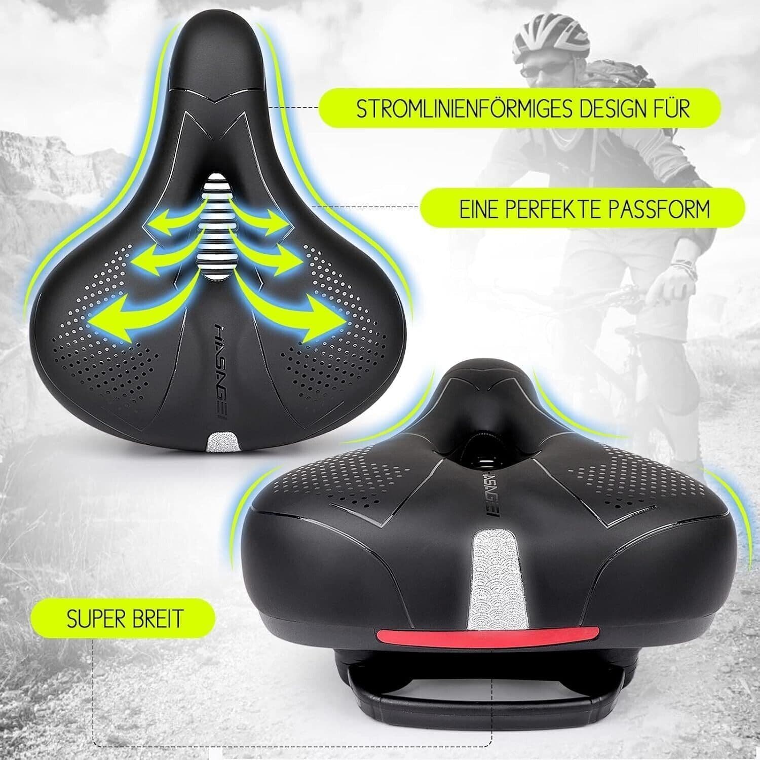 Sella per bicicletta HASAGEI Sella in gel comoda per bicicletta larga ergonomica in Sellini per mountain bike CL Store - Battipaglia, commercioVirtuoso.it