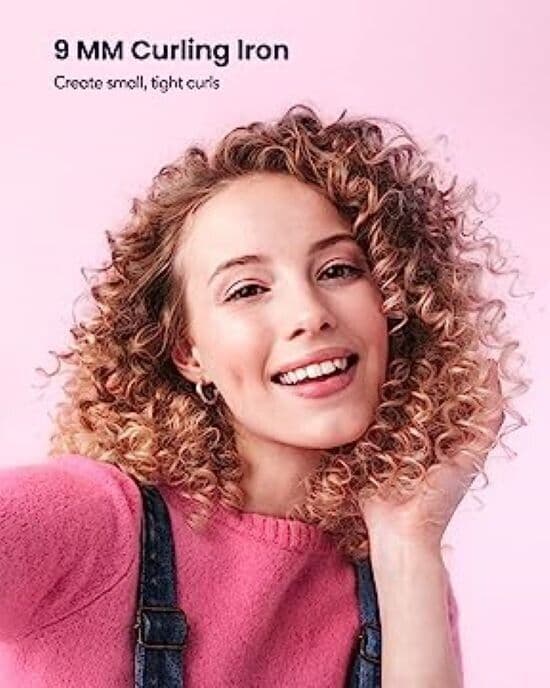 Stylocks Curling bacchetta 9mm capelli sottili arricciacapelli ferro bigodino in Bigodini CL Store - Battipaglia, commercioVirtuoso.it