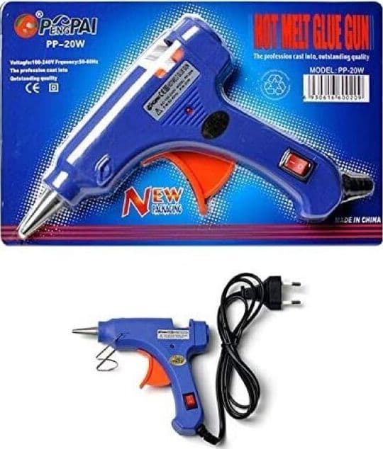 PENGPAI Mini pistola per colla a caldo con stick di colla da 60 pezzi in Pistole per colla CL Store - Battipaglia, commercioVirtuoso.it