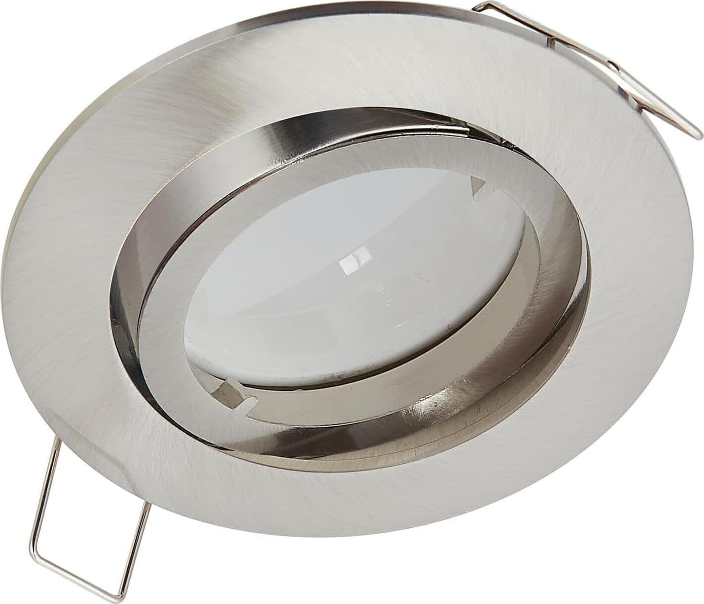 YanFeiYit 5 faretti da incasso a LED, rotondi, cromati opachi, 5 Watt, bianco in Faretti da soffitto CL Store - Battipaglia, commercioVirtuoso.it
