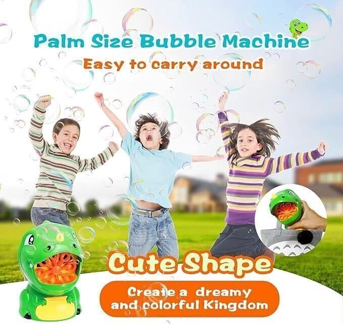 Macchina per Bolle di sapone per Bambini, a forma di Dinosauro Elettrica Automat in Soffiatori di bolle CL Store - Battipaglia, commercioVirtuoso.it