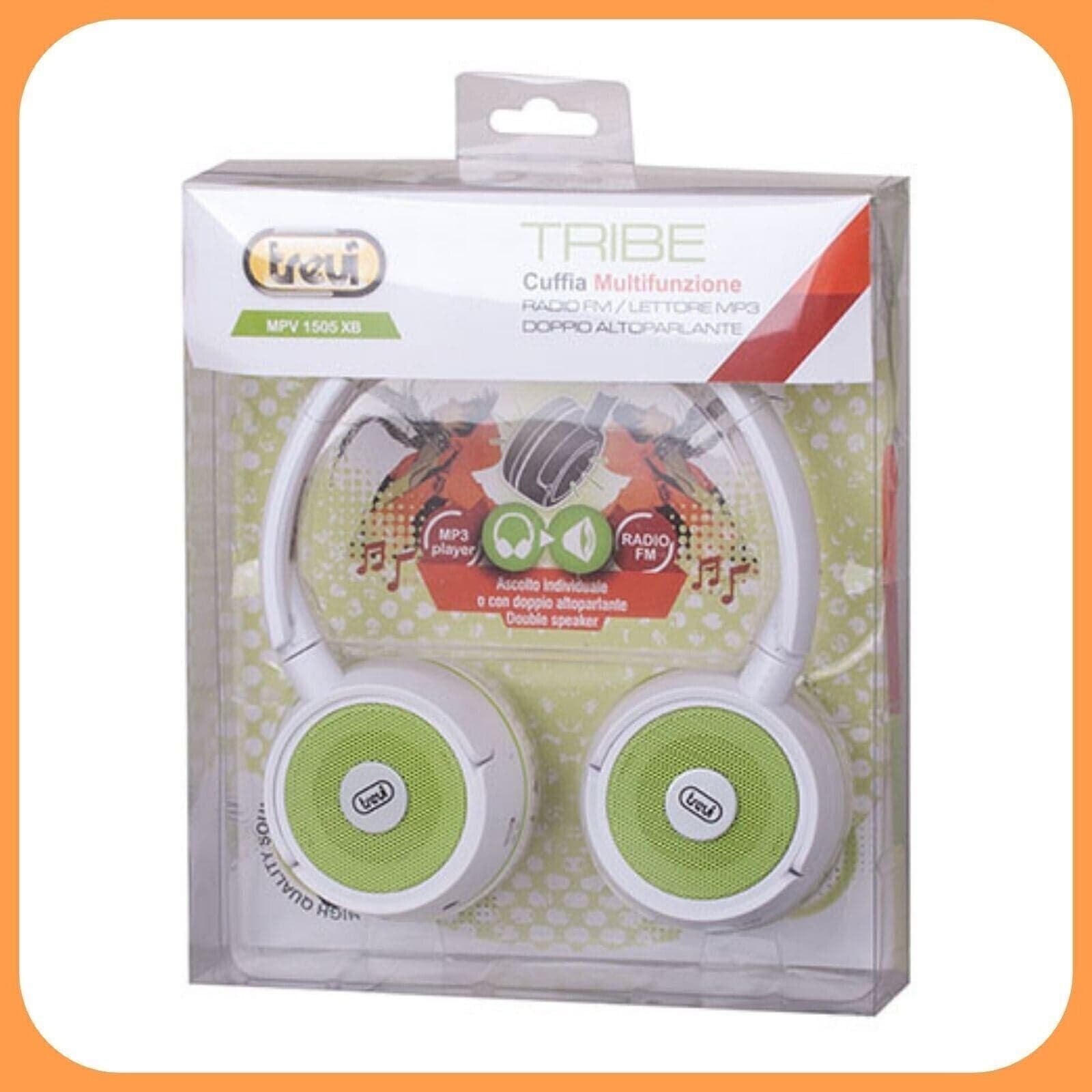 TREVI Modello MPV 1505 XB Cuffie wireless senza fili stereo jack sd in Cuffie Over-Ear CL Store - Battipaglia, commercioVirtuoso.it