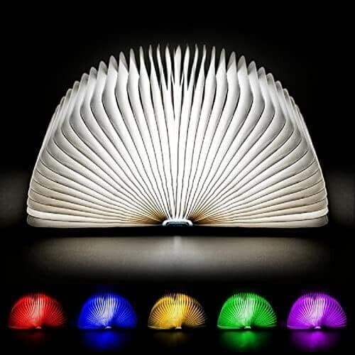 Lampada a libro pieghevole intelligente luminescente ricaricabile con luce in in Luci notturne CL Store - Battipaglia, commercioVirtuoso.it