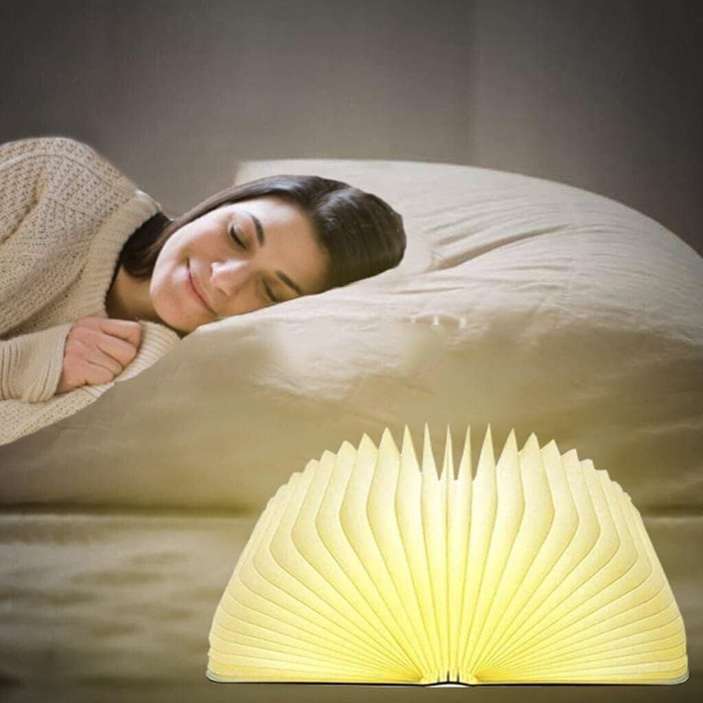 Lampada a libro pieghevole intelligente luminescente ricaricabile con luce in in Luci notturne CL Store - Battipaglia, commercioVirtuoso.it