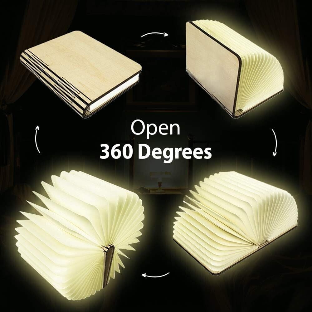 Lampada a libro pieghevole intelligente luminescente ricaricabile con luce in in Luci notturne CL Store - Battipaglia, commercioVirtuoso.it