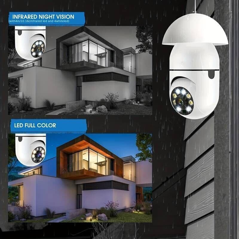 Telecamera IP Smart Home Mini HD1080P Wireless Wifi Lampadina Sicurezza in Dom camera CL Store - Battipaglia, commercioVirtuoso.it