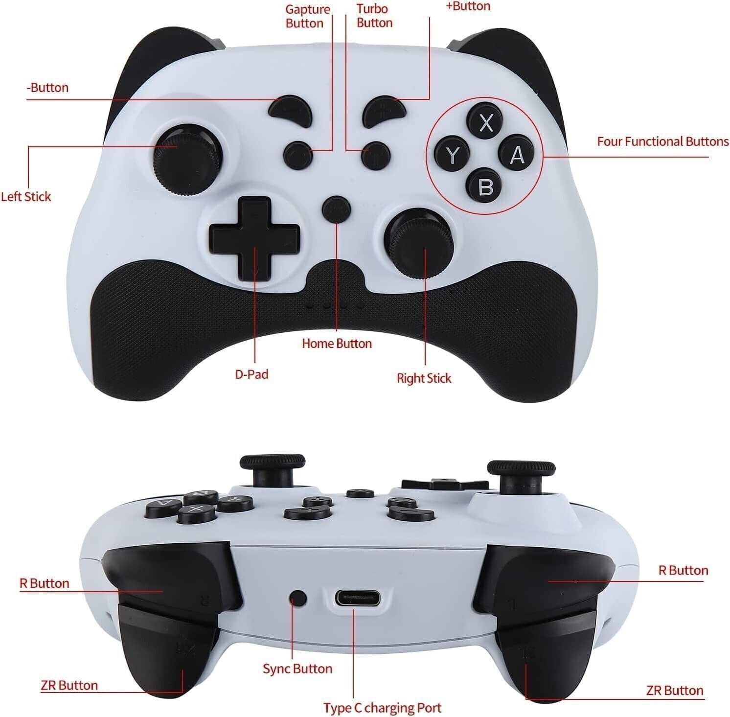 SANLIOVA Controller per bambini, Controller Wireless per Console Nintendo Switch in Controller standard e gamepads CL Store - Battipaglia, commercioVirtuoso.it