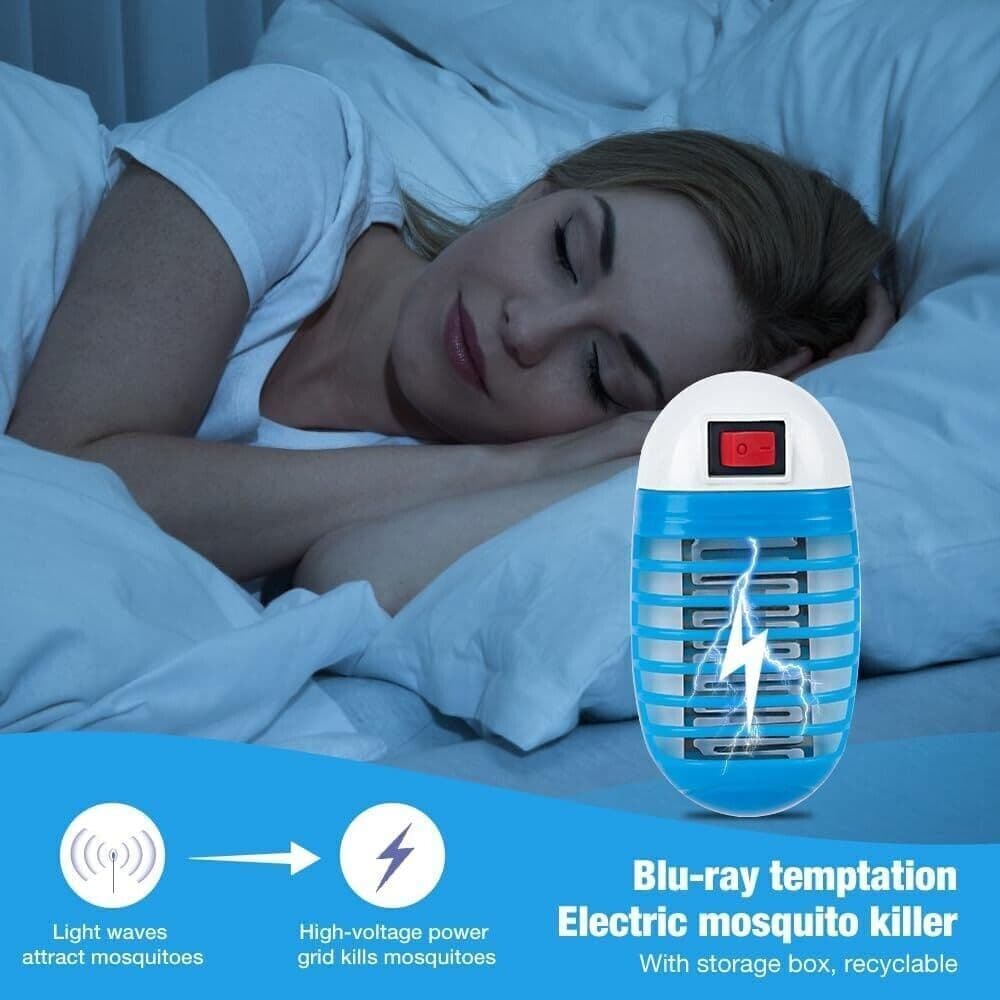 Lampada per zanzare, insetti elettrica, trappola per insetti UV - 4 pezzi in Zanzariere elettriche CL Store - Battipaglia, commercioVirtuoso.it