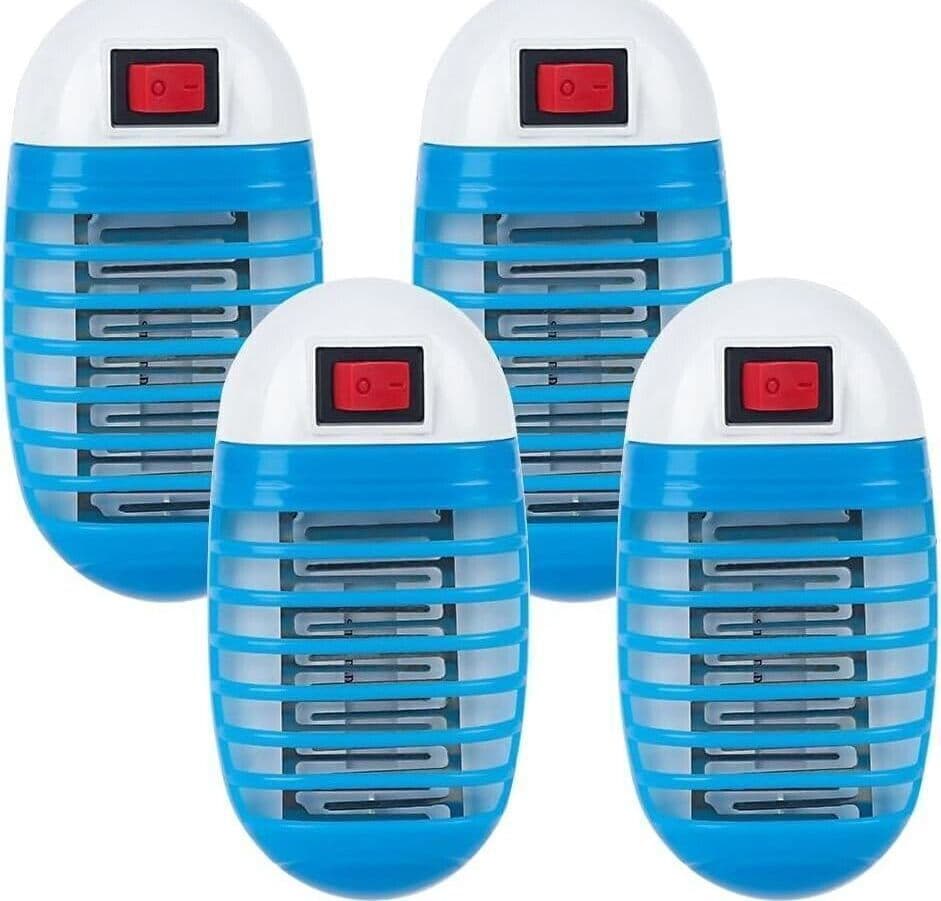 Lampada per zanzare, insetti elettrica, trappola per insetti UV - 4 pezzi in Zanzariere elettriche CL Store - Battipaglia, commercioVirtuoso.it