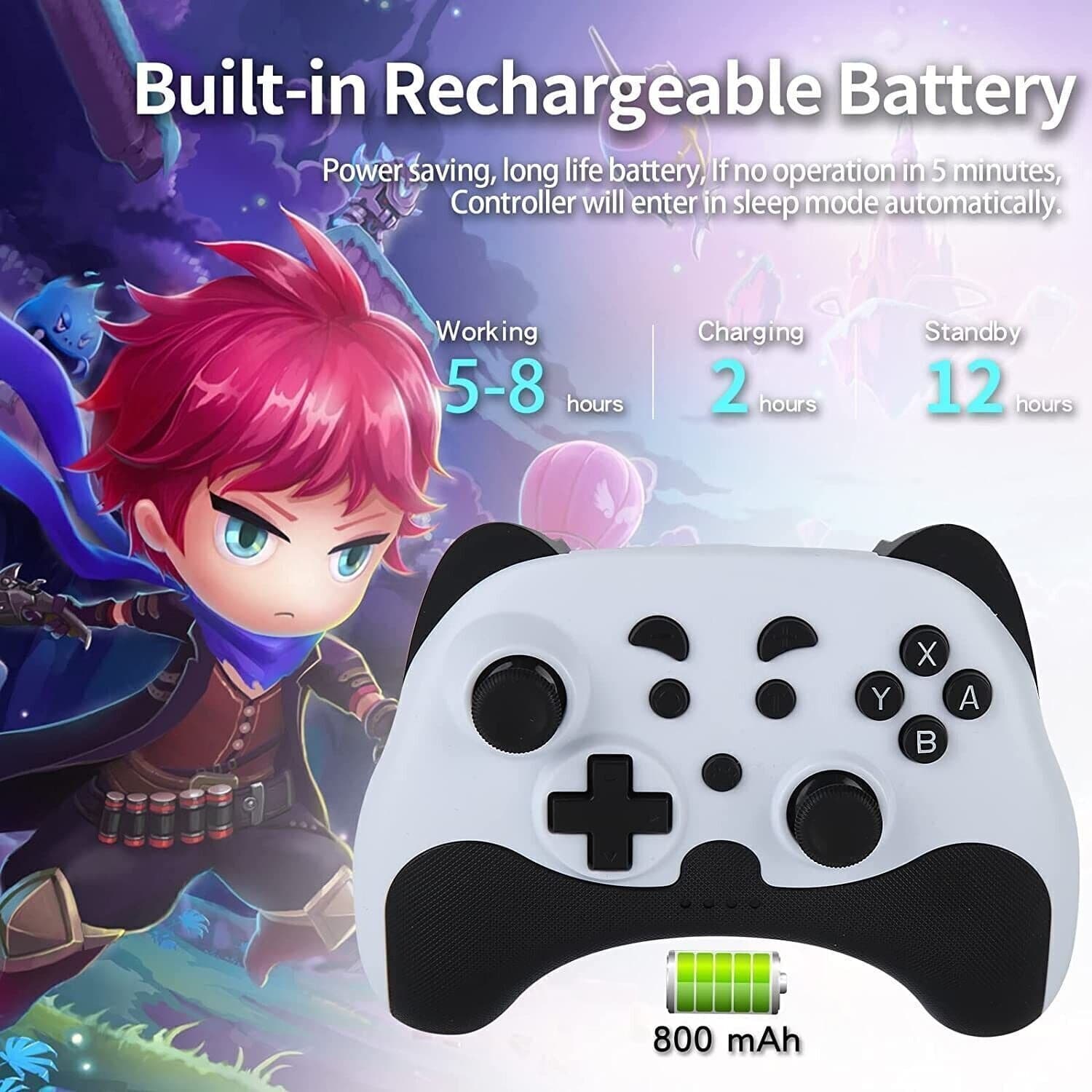 SANLIOVA Controller per bambini, Controller Wireless per Console Nintendo Switch in Controller standard e gamepads CL Store - Battipaglia, commercioVirtuoso.it