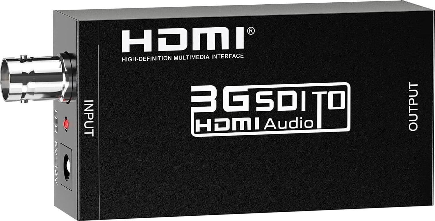 Tleoosy Convertitore da 1080P SDI a HDMI, Supporto Segnale 3G-SDI/HD-SDI/SD-SDI in Video convertiori CL Store - Battipaglia, commercioVirtuoso.it