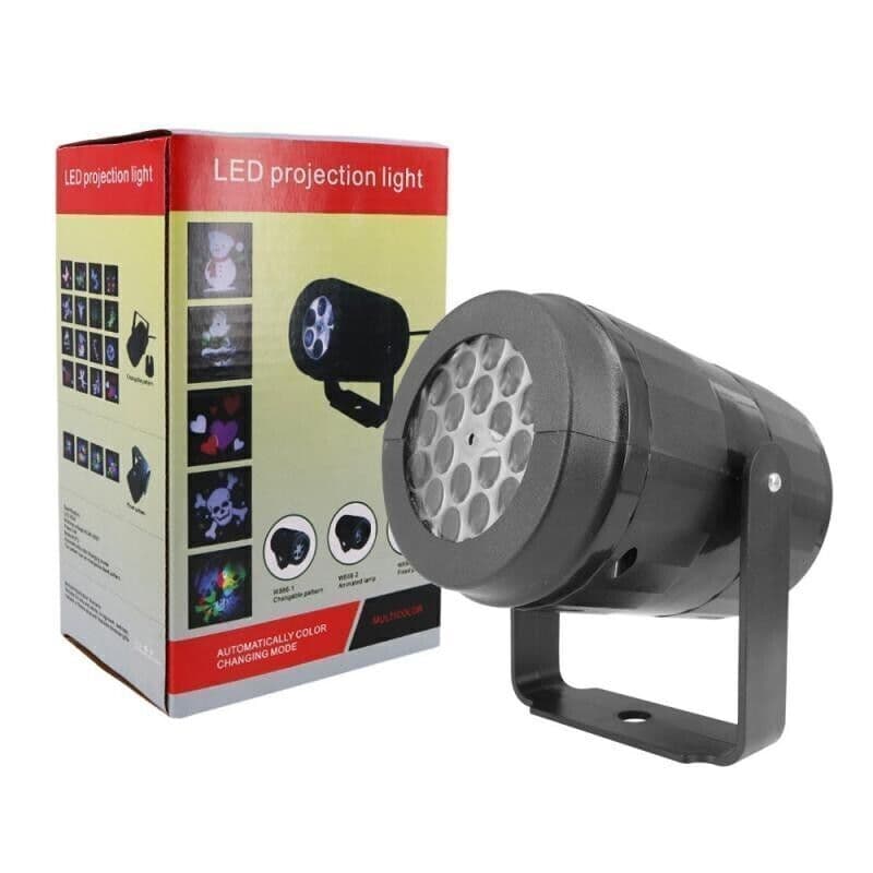 Proiettore Luce Notturna, 16 Modelli All'aperto Lampada di Proiezione Rotazione in Proiettori CL Store - Battipaglia, commercioVirtuoso.it