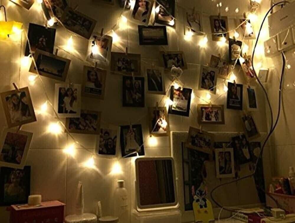 ISUDA CATENA LUCI LED 15 METRI DI CAVO CON PALLINE BIANCO CALDO + TELECOMANDO in Catene luminose CL Store - Battipaglia, commercioVirtuoso.it