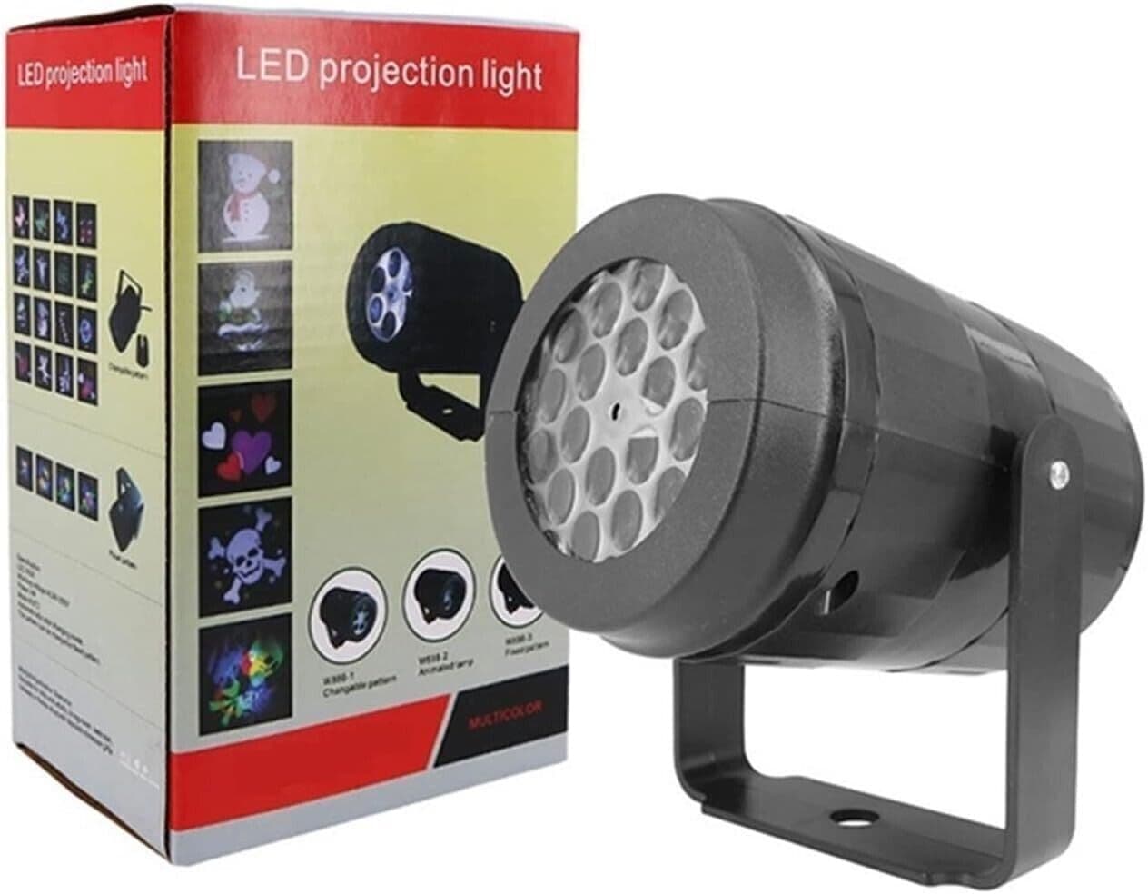 Proiettore Luce Notturna, All'aperto Lampada di Proiezione Rotazione di 360° in Luci notturne per bambini CL Store - Battipaglia, commercioVirtuoso.it