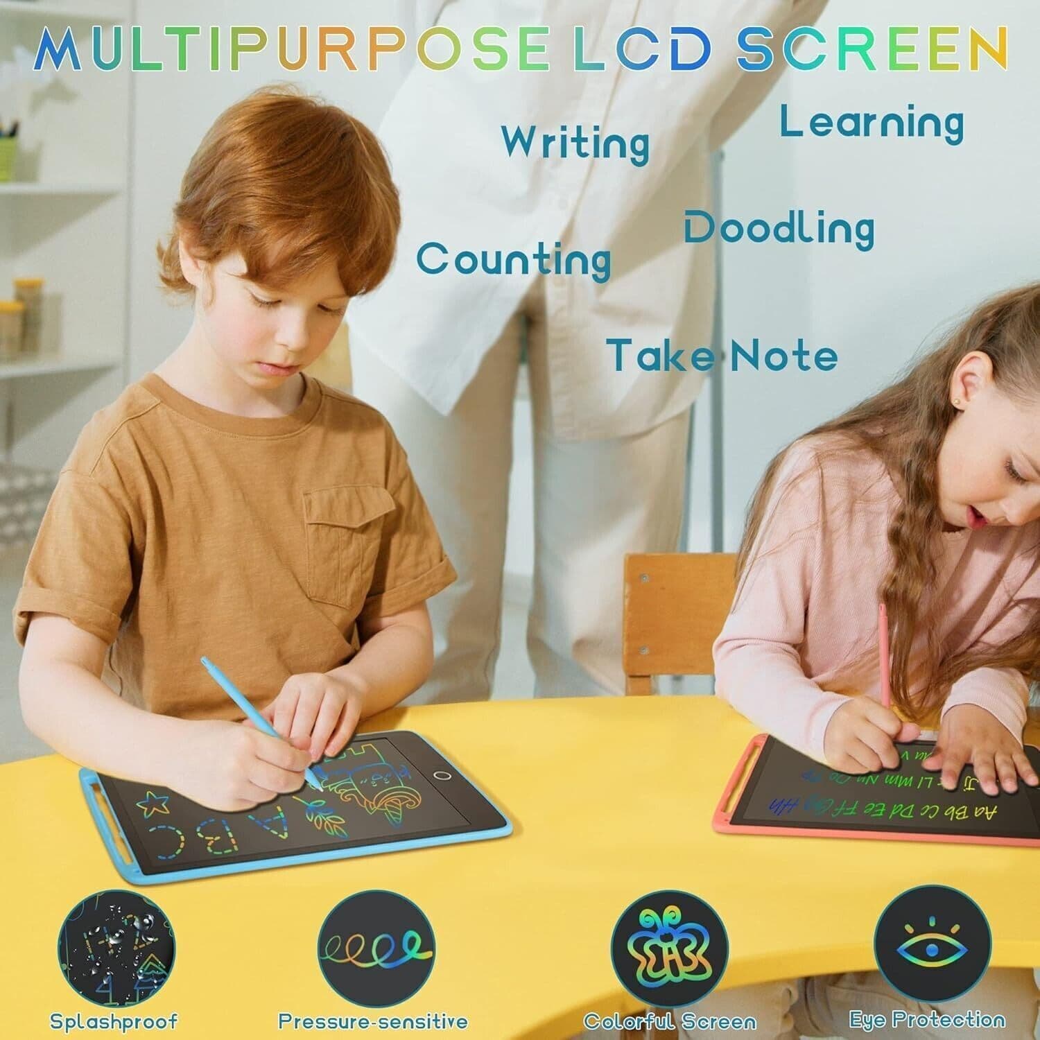Tablet per bambini, 2 pezzi, tavoletta da scrittura a colori, tavoletta da diseg in  CL Store - Battipaglia, commercioVirtuoso.it