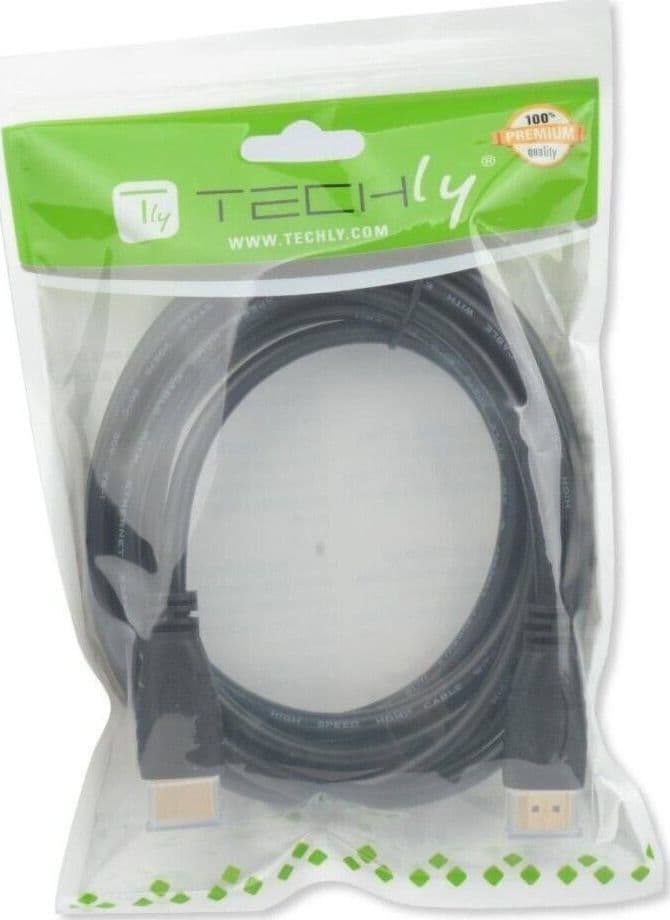 TECHLY Cavo HDMI Alta velocità con Ethernet 4K*2K 60Hz 1M in Cavi HDMI CL Store - Battipaglia, commercioVirtuoso.it