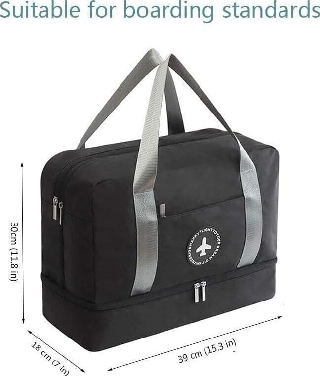Borsa Sportiva Unisex con Scomparto Scarpe, Impermeabile Borse da Viaggio in Borsoni CL Store - Battipaglia, commercioVirtuoso.it