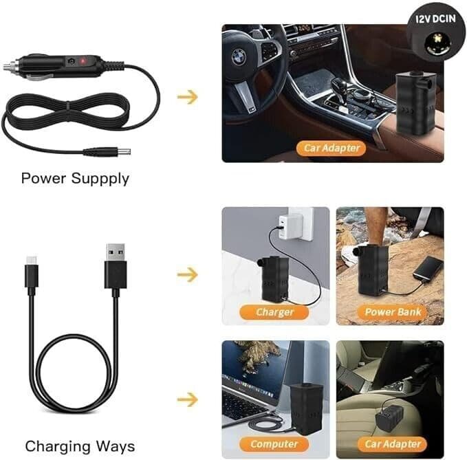Morpilot AP6 Pompa elettrica ad aria per materassi aria senza fili ricaricabile in Pompe elettriche CL Store - Battipaglia, commercioVirtuoso.it