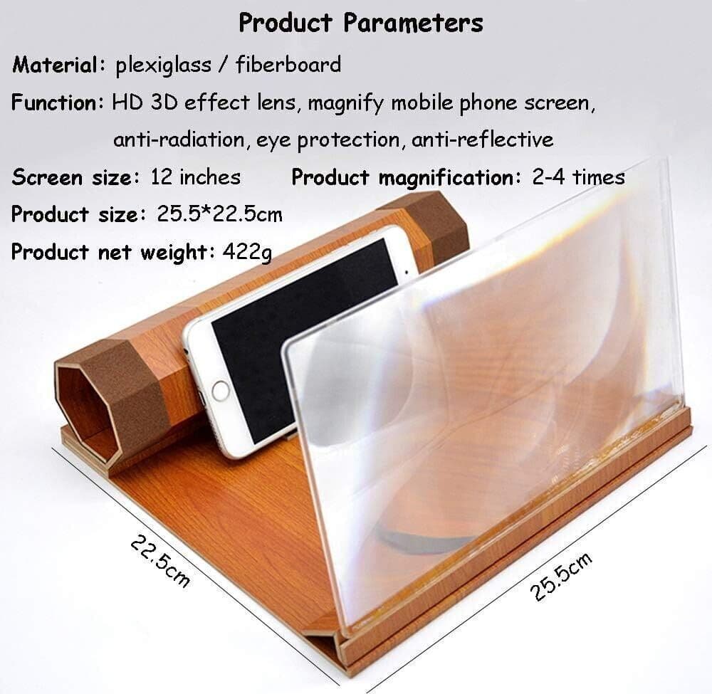Lente Di Ingrandimento per Telefono Cellulare A Filetto Di Fresnel Da 12 Pollici in Espansioni per schermo e lenti di ingrandimento CL Store - Battipaglia, commercioVirtuoso.it