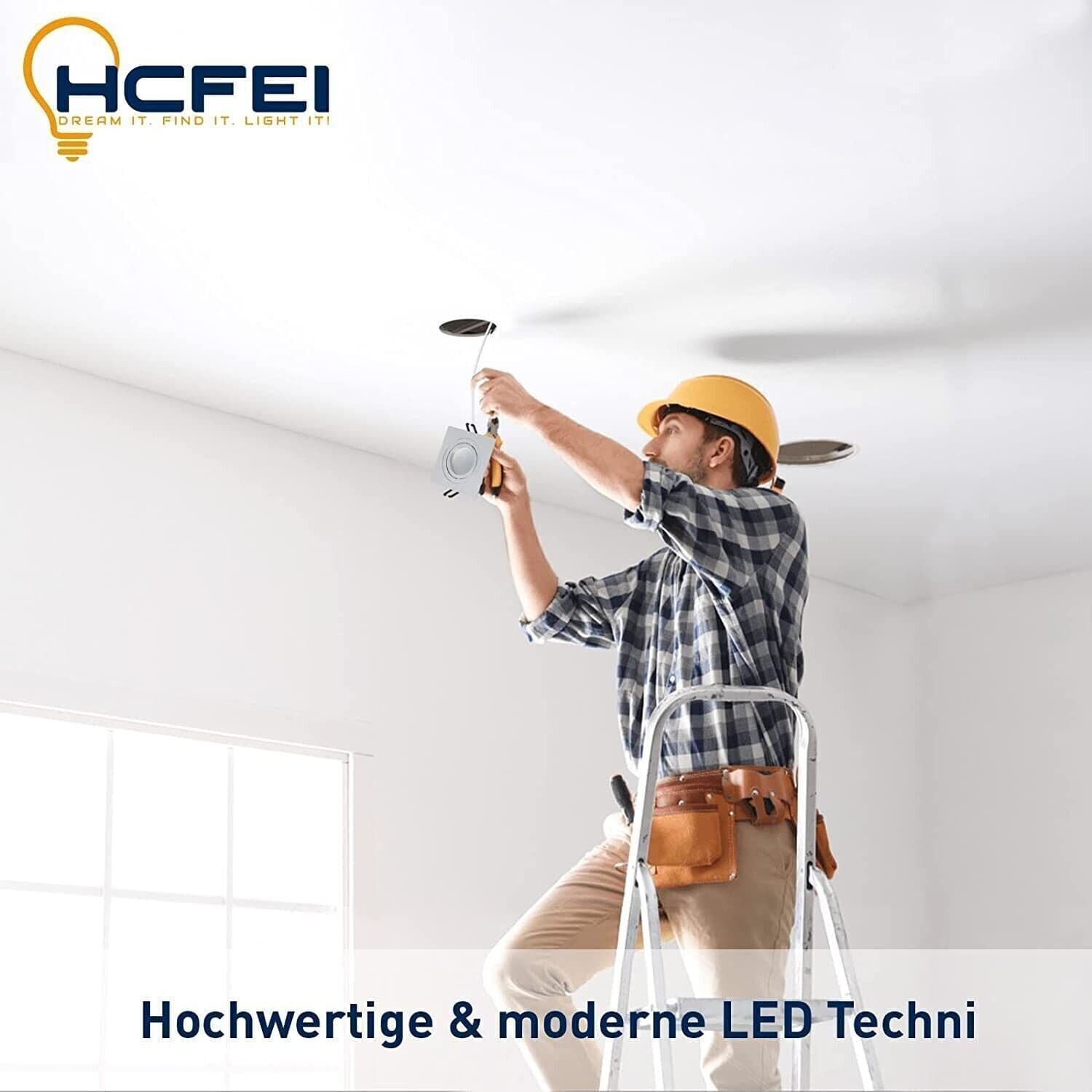 HCFEI Faretti LED da Incasso Dimmerabile 3000K - Set di 6 Faretti a Luce Led in Luci ad incasso CL Store - Battipaglia, commercioVirtuoso.it