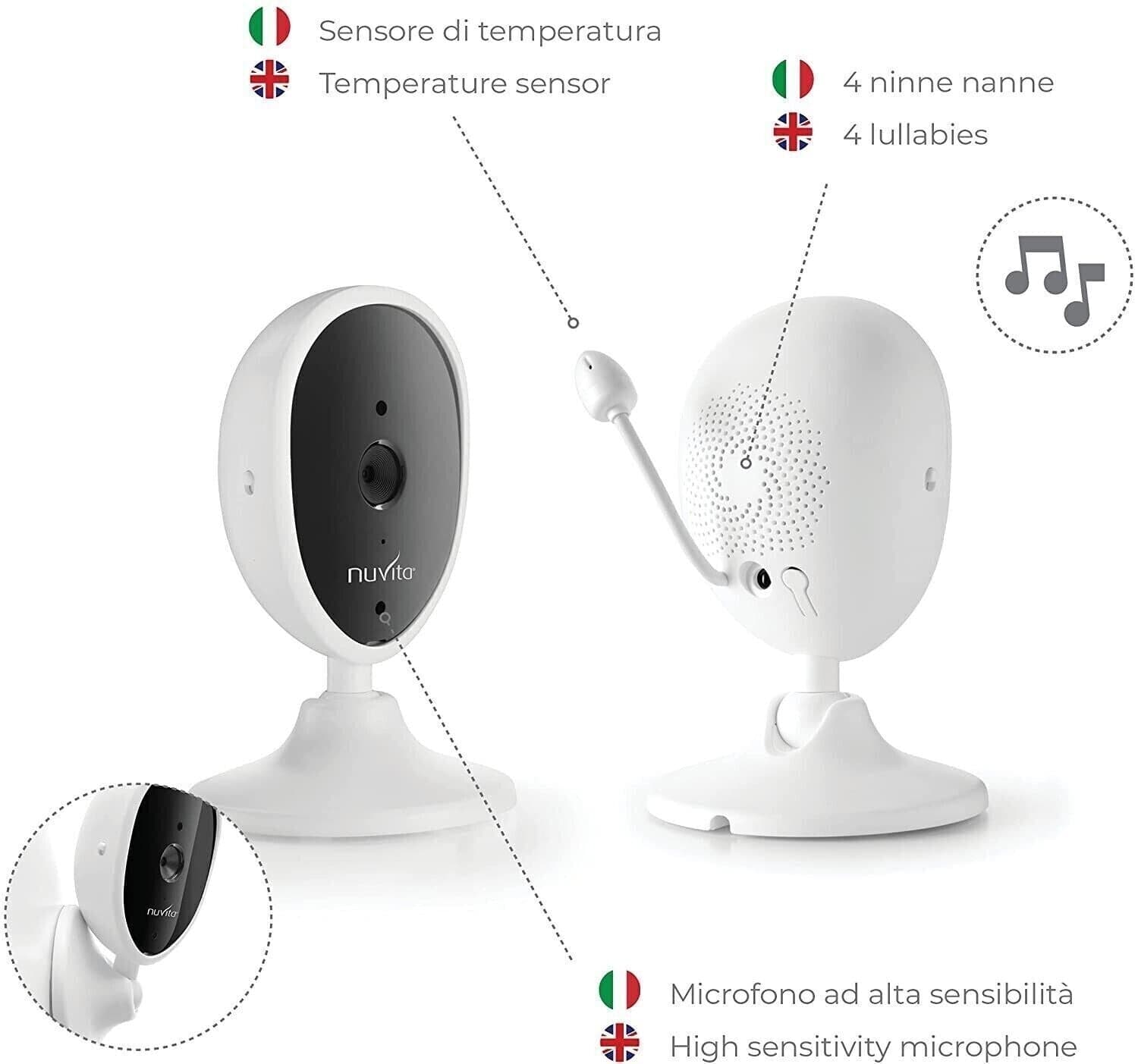 Nuvita Video Baby Monitor Digitale VIDEOVOICE 4.3 Wi-fi, Termometro E Melodie in Monitor video CL Store - Battipaglia, commercioVirtuoso.it
