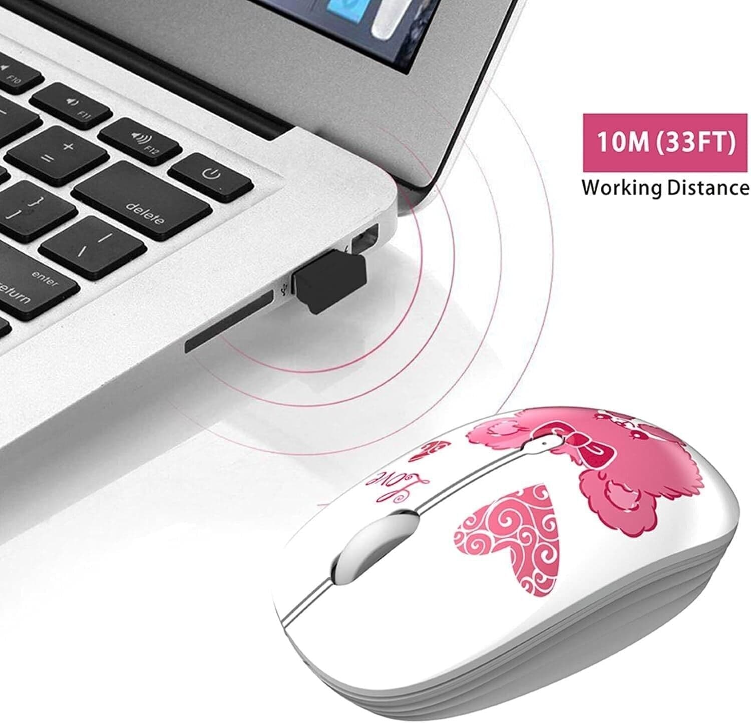 TENMOS M101 Mouse Wireless Simpatico Mouse Silenzioso per Computer in  CL Store - Battipaglia, commercioVirtuoso.it