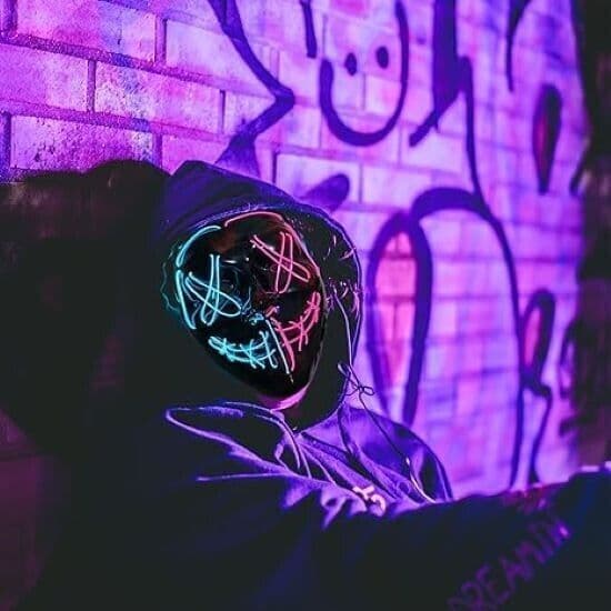 Maschera Led Halloween Maschera Maschera The Purge Maschera di Halloween in Maschere CL Store - Battipaglia, commercioVirtuoso.it