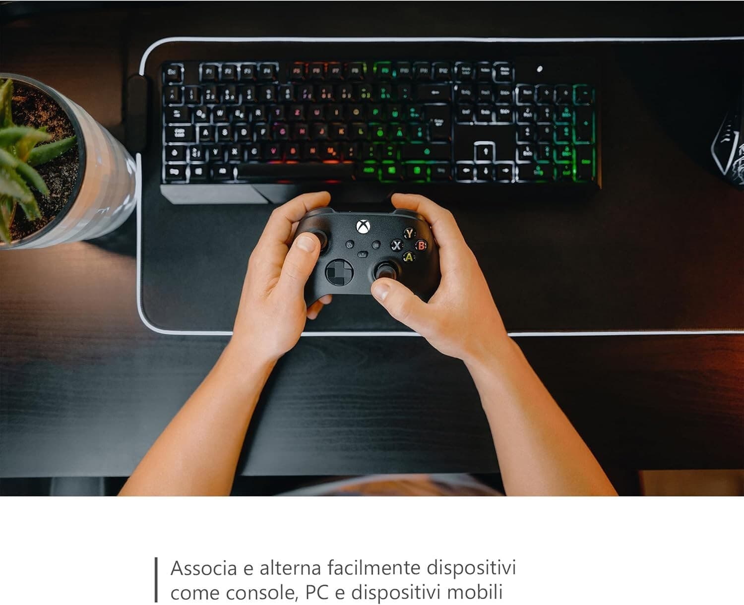Xbox Controller Wireless - Carbon Black One, Series X|S, Windows 10/11, Android in Controller e telecomandi CL Store - Battipaglia, commercioVirtuoso.it