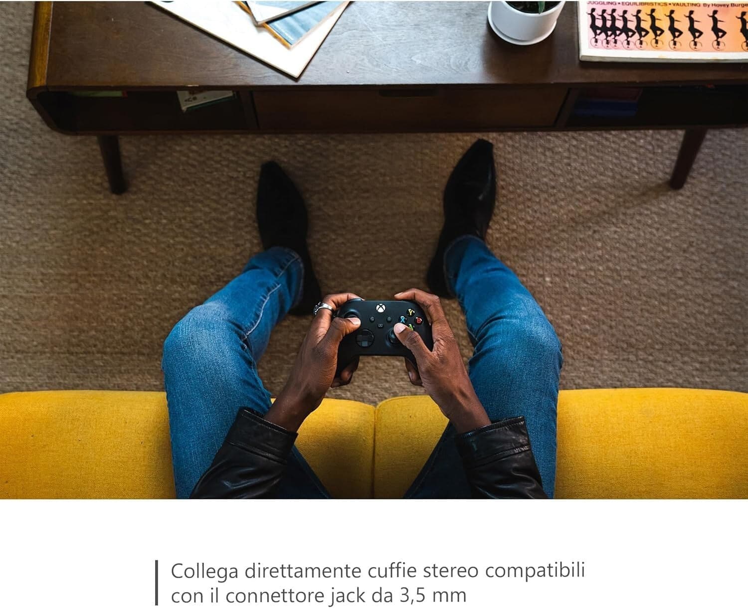 Xbox Controller Wireless - Carbon Black One, Series X|S, Windows 10/11, Android in Controller e telecomandi CL Store - Battipaglia, commercioVirtuoso.it