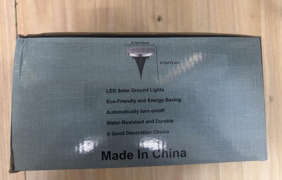 Faretti da giardino 16 pezzi luce solare per esterni Qedertek impermeabile IP65 in Lampade da parete CL Store - Battipaglia, commercioVirtuoso.it