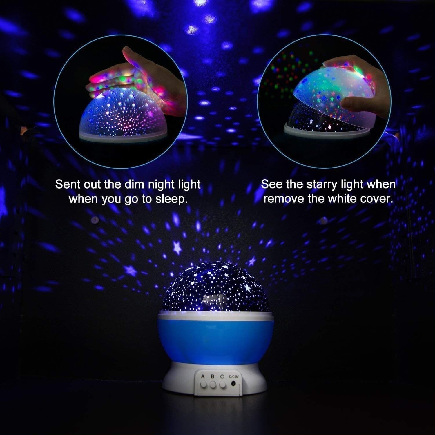 Lampada di proiezione Star Master con cavo USB in Luci notturne per bambini CL Store - Battipaglia, commercioVirtuoso.it