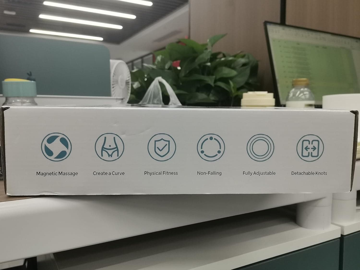 Hoola Hoop Pneumatico Adulti 24 Ruote Regolabili con Massaggio a 360 Gradi e Dat in Anelli da ginnastica CL Store - Battipaglia, commercioVirtuoso.it