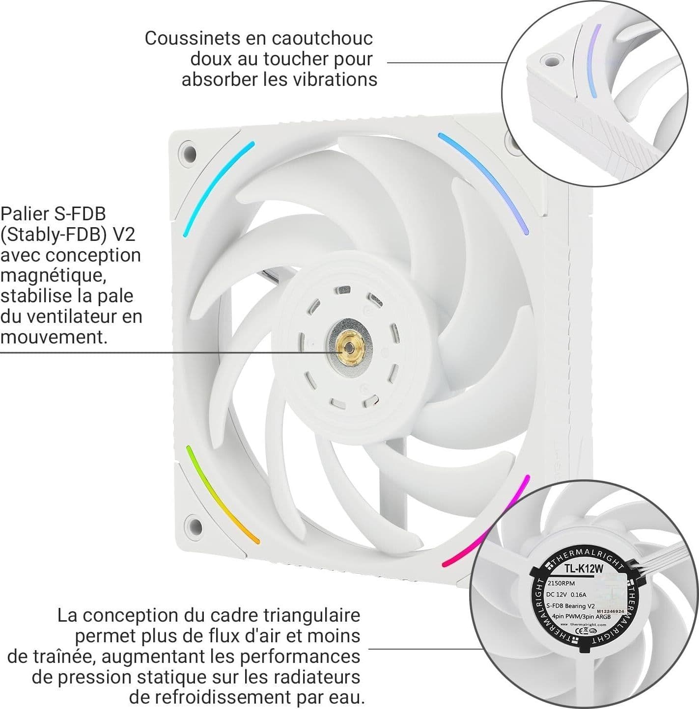 Thermalright TL-K12W - Ventola di raffreddamento per CPU da 120 mm ventola in  CL Store - Battipaglia, commercioVirtuoso.it