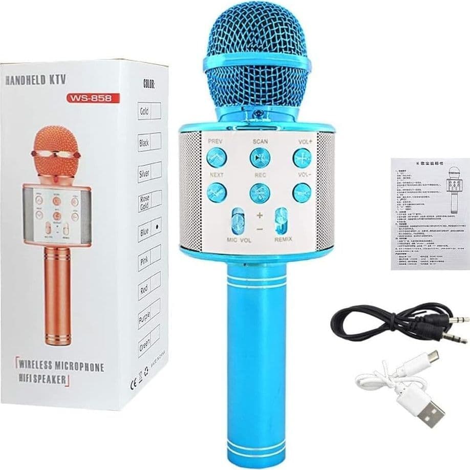 Microfono Karaoke Bluetooth Wireless per Bambini in Console Karaoke CL Store - Battipaglia, commercioVirtuoso.it