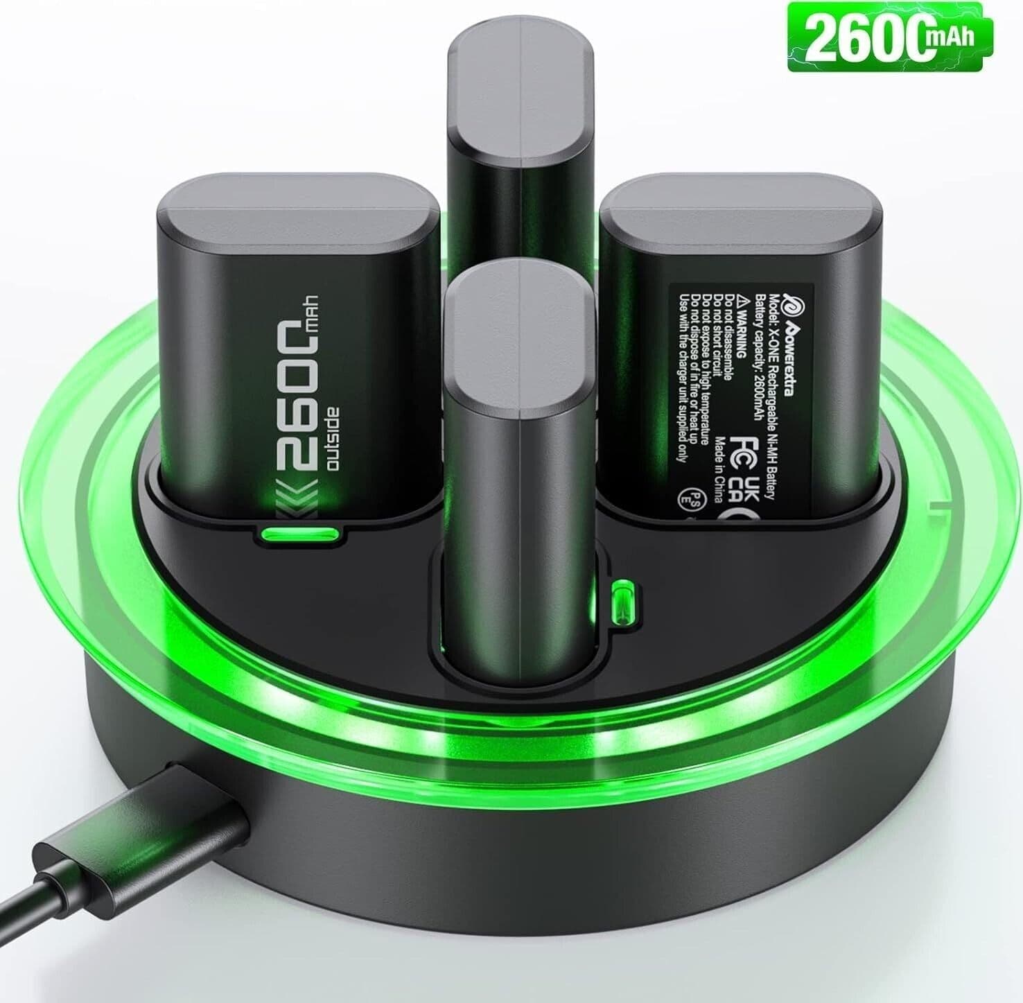 Batteria ricaricabile ad alta capacità compatibile con controller Xbox One S/X, in Kit di batterie e caricatore CL Store - Battipaglia, commercioVirtuoso.it