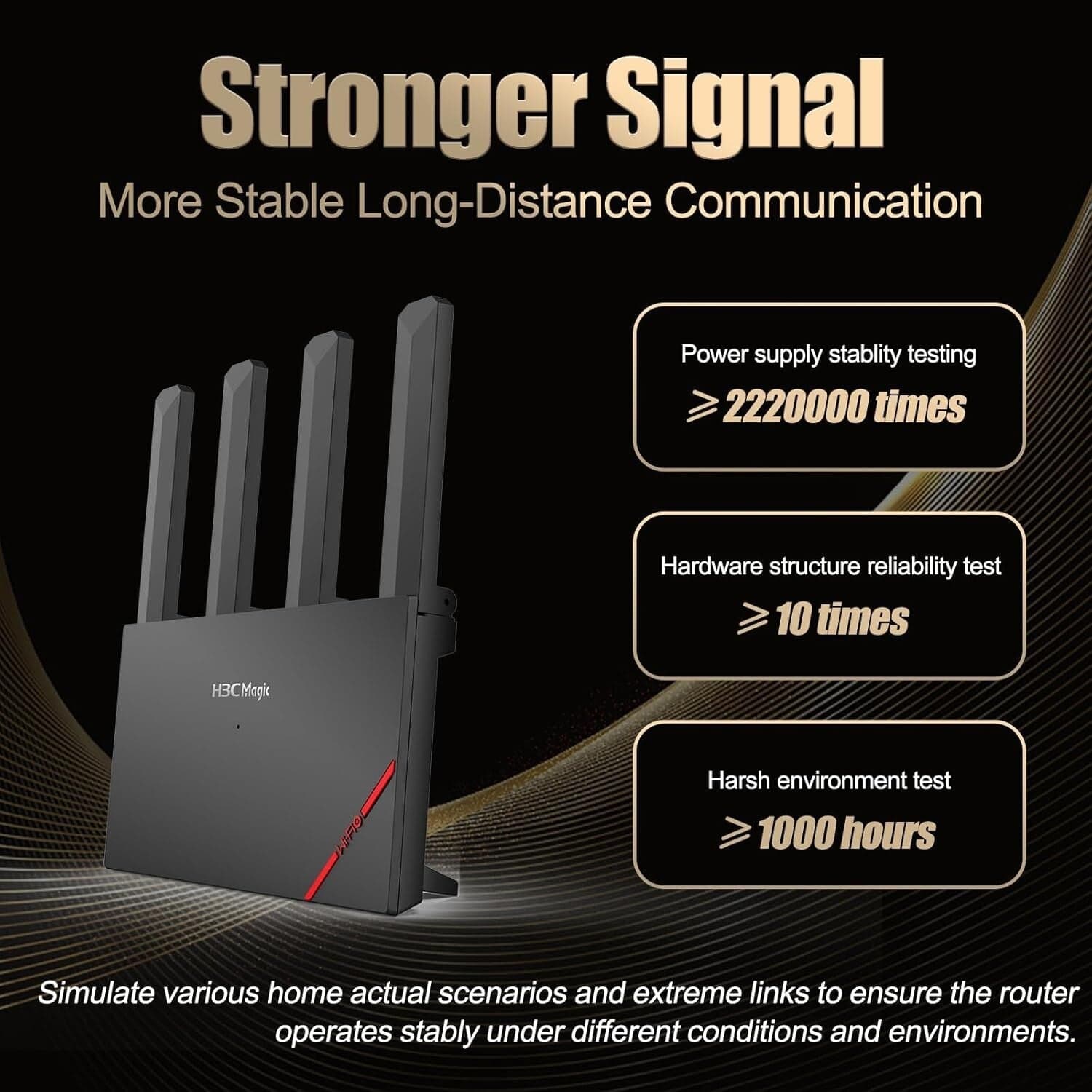 Router WLAN H3C Magic NX30 Wi-Fi 6 2402 Mbps 5 GHz, 574 Mbps 2,4 GHz,1 porta WAN in  CL Store - Battipaglia, commercioVirtuoso.it