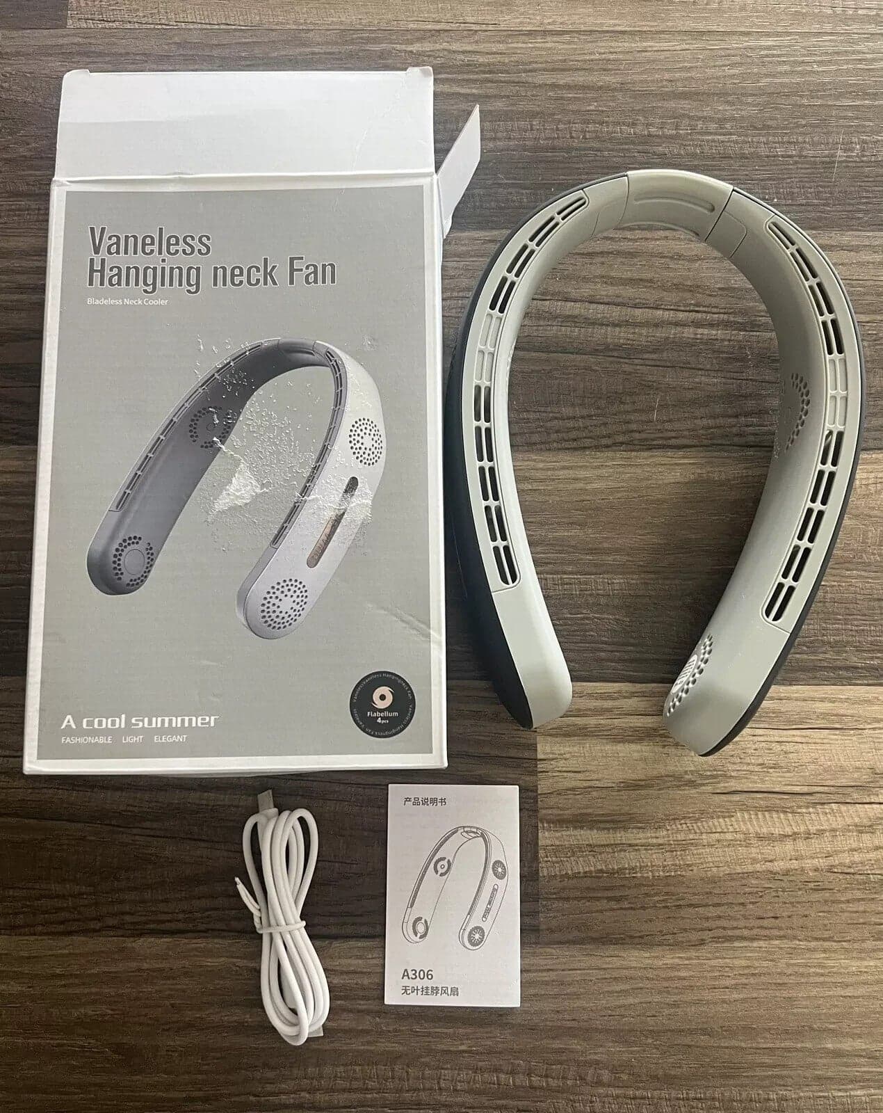 Mini ventilatore da collo senza lama a mani libere 4000 mAh USB in  CL Store - Battipaglia, commercioVirtuoso.it