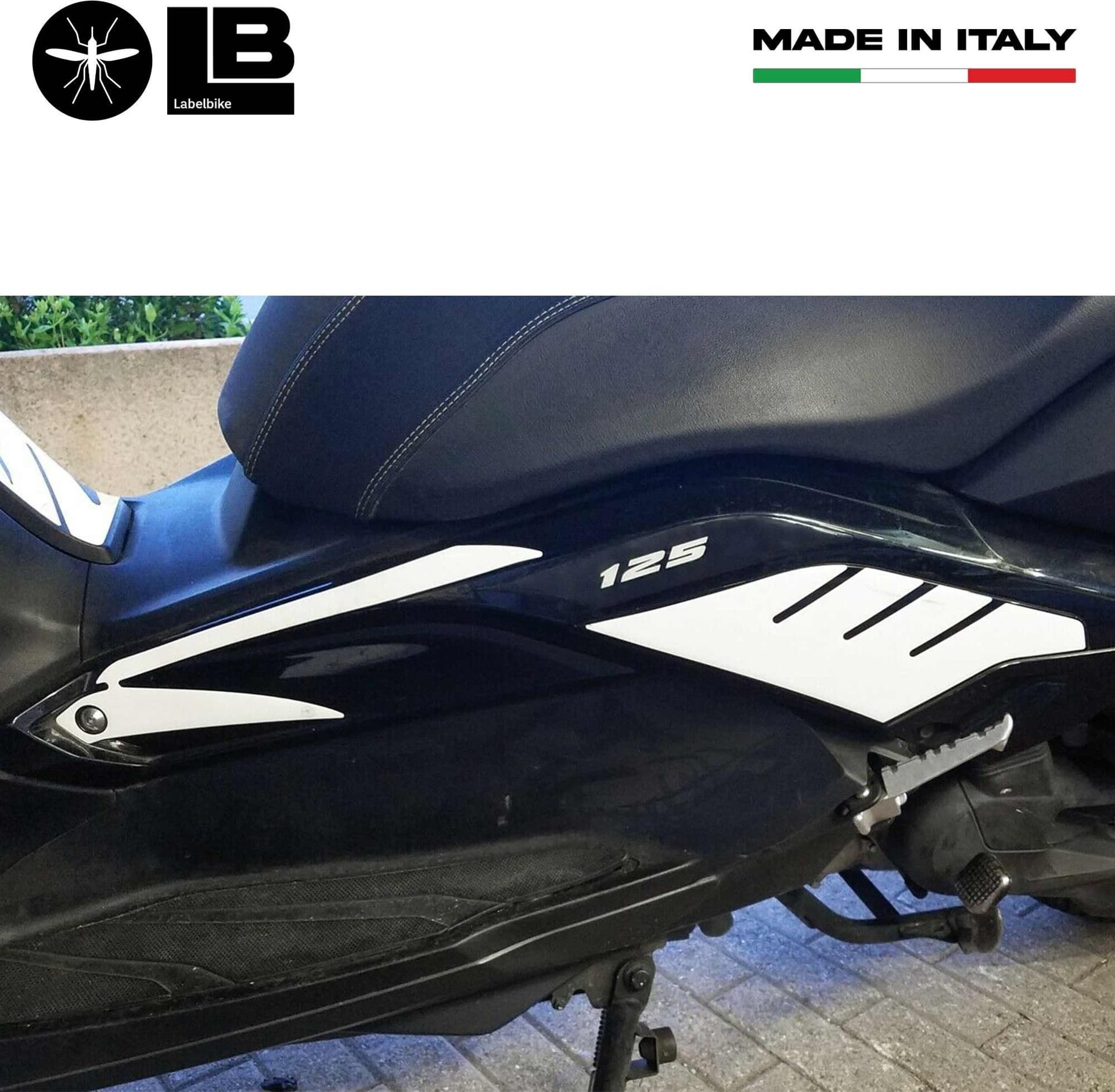 ADESIVI 3D per Scooter X max 125 PROTEZIONE compatibile per YAMAHA Xmax 2014-2016 in Decalcomanie adesivi e magneti LabelBike - Bibbiano, commercioVirtuoso.it