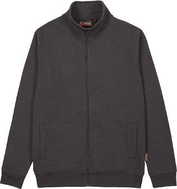 Felpa Full Zip Sotra U Power Grey Meteorite L