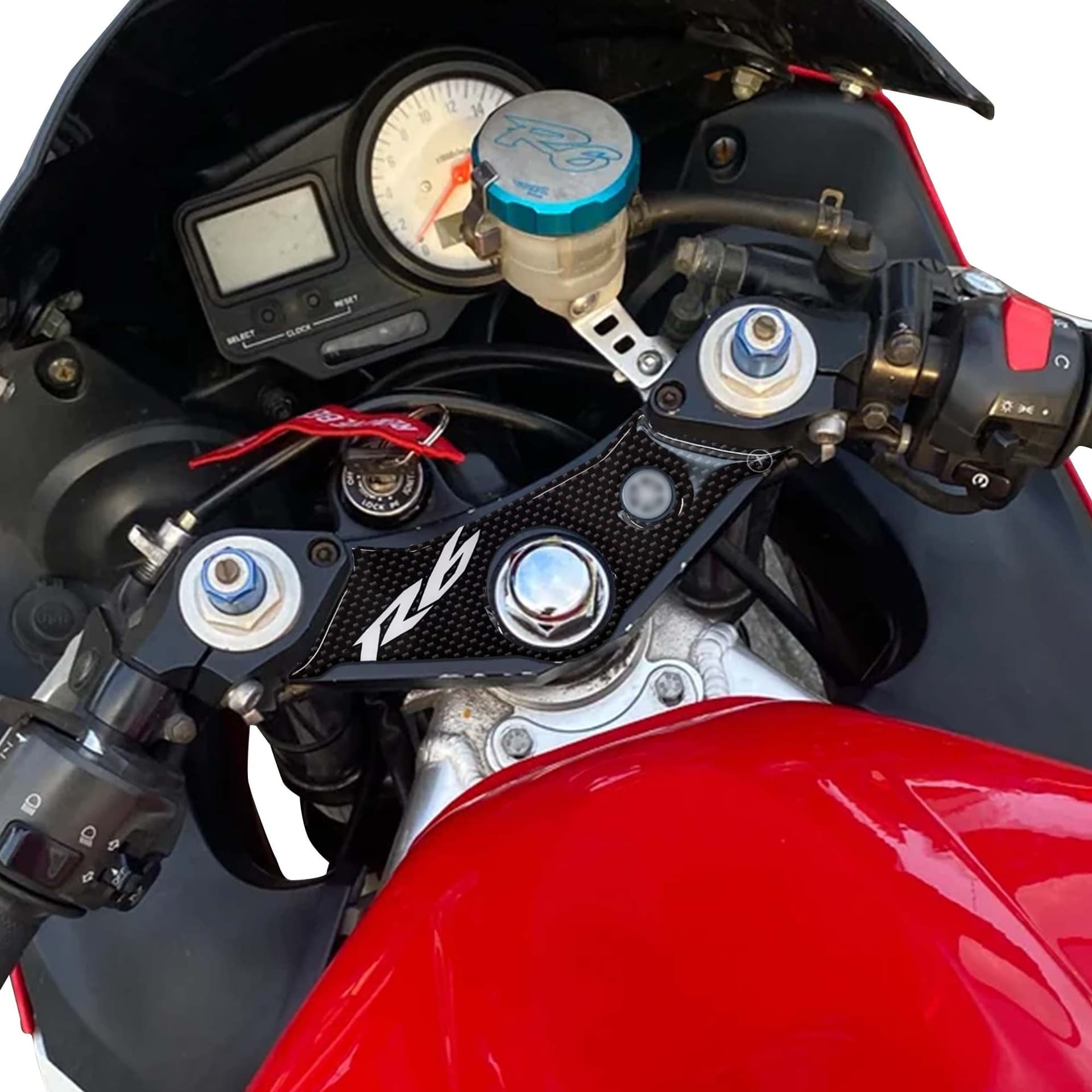 ADESIVO 3D compatibile per R 6 PROTEZIONE PIASTRA FORCELLA MOTO YAMAHA R6 03-04 in Decalcomanie adesivi e magneti LabelBike - Bibbiano, commercioVirtuoso.it