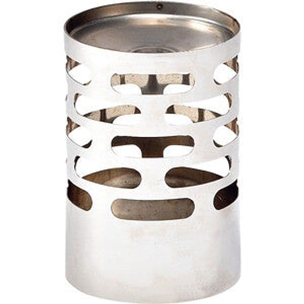 Terminale Scarico Pellet INOX D 8 x H 14 cm Aeternum