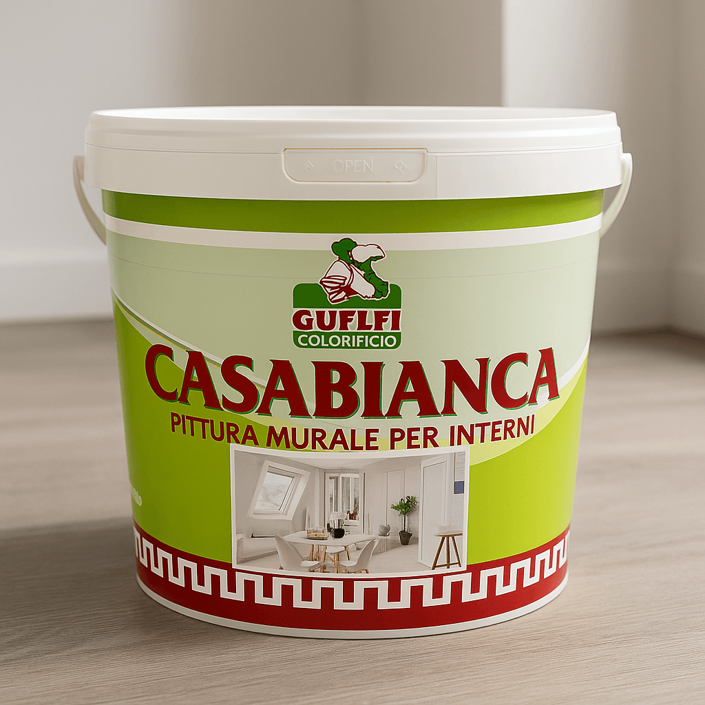Tempera Casabianca Per Interni Lt.14 Bianca Guelfi in Pittura per pareti BricoGo - Marano di Napoli, commercioVirtuoso.it